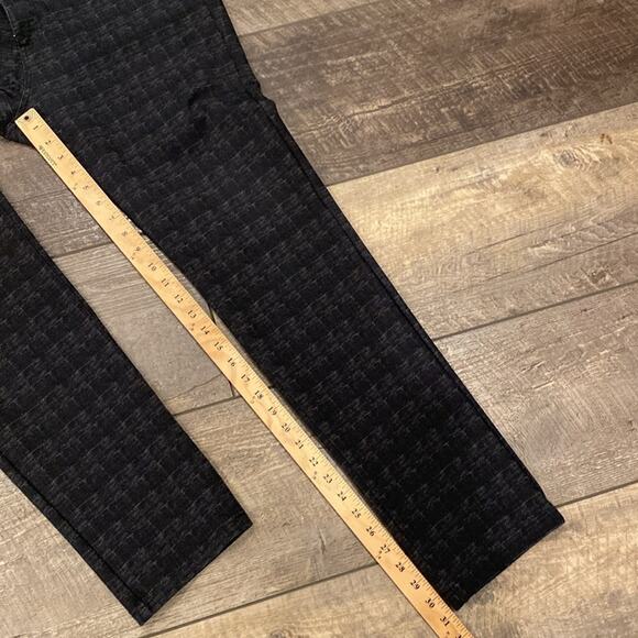 KUT From The Kloth Women's Geo PrintSkinny Pants Black Gray Size 14 - Picture 8 of 10